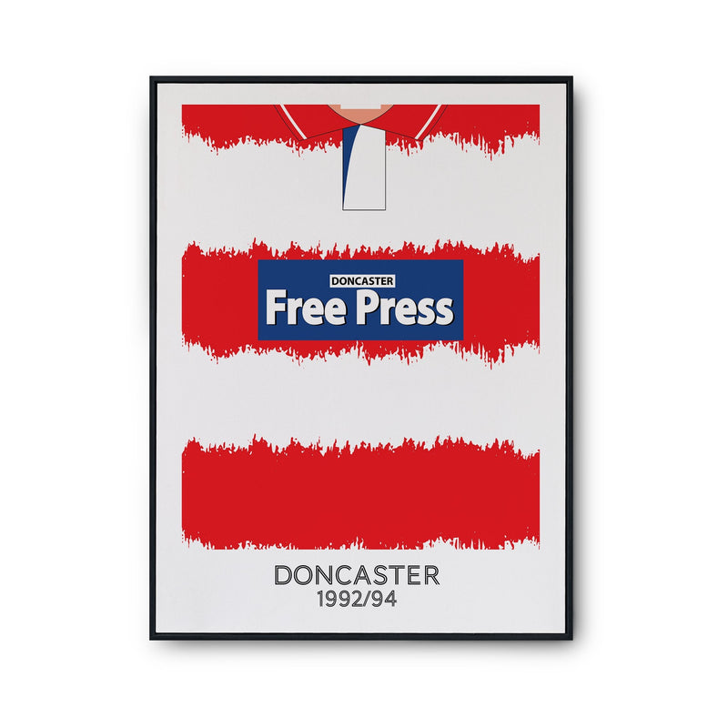 Doncaster 1992 Retro Print