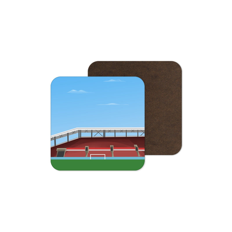 brentford community stadium vector art coaster brentford gift