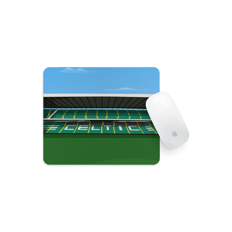 celtic park stadium vector art mouse mat celtic gift