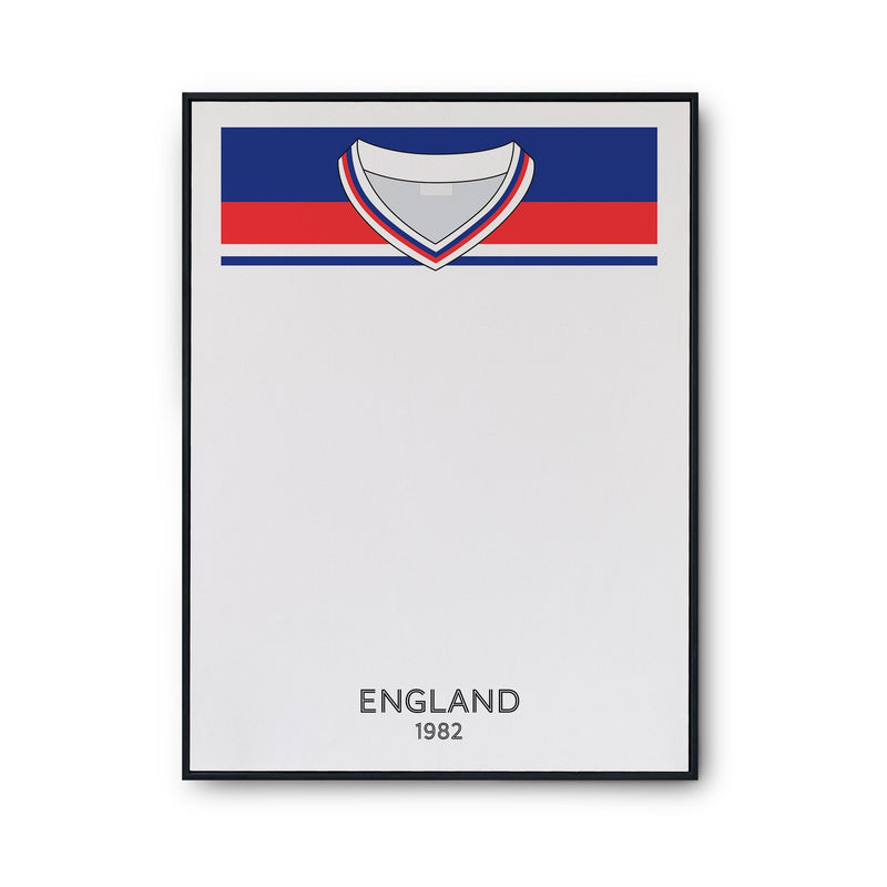 England 1982 Retro Print
