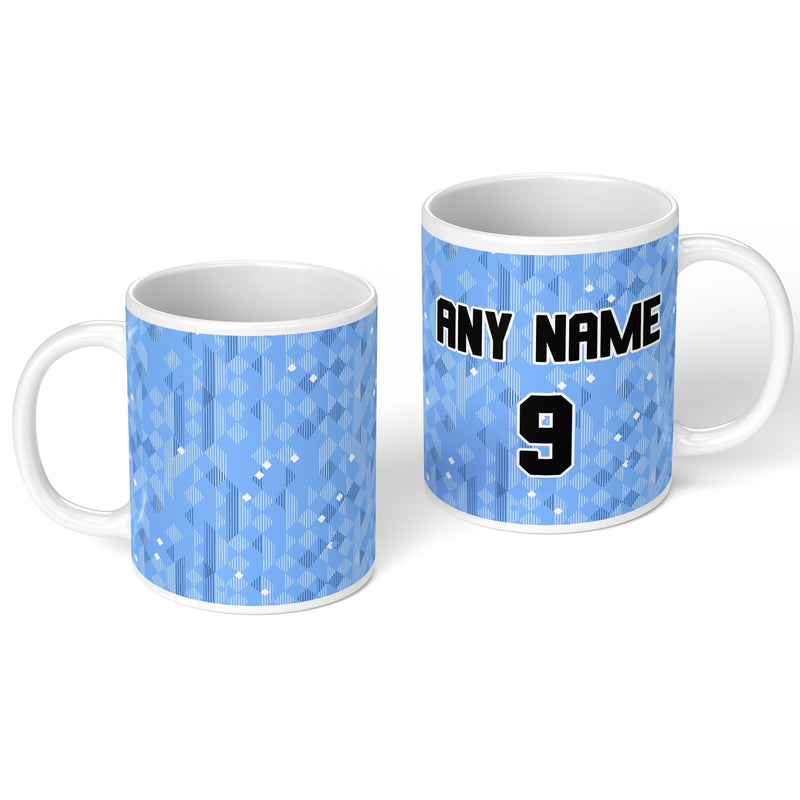 personalised england 1990 personalised kit ceramic mug name number