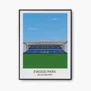 Ewood Park Poster - Goal Prints