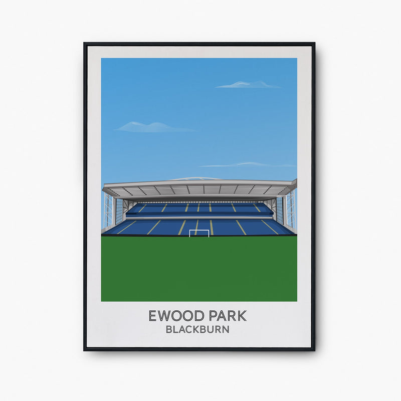 Ewood Park Poster - Goal Prints