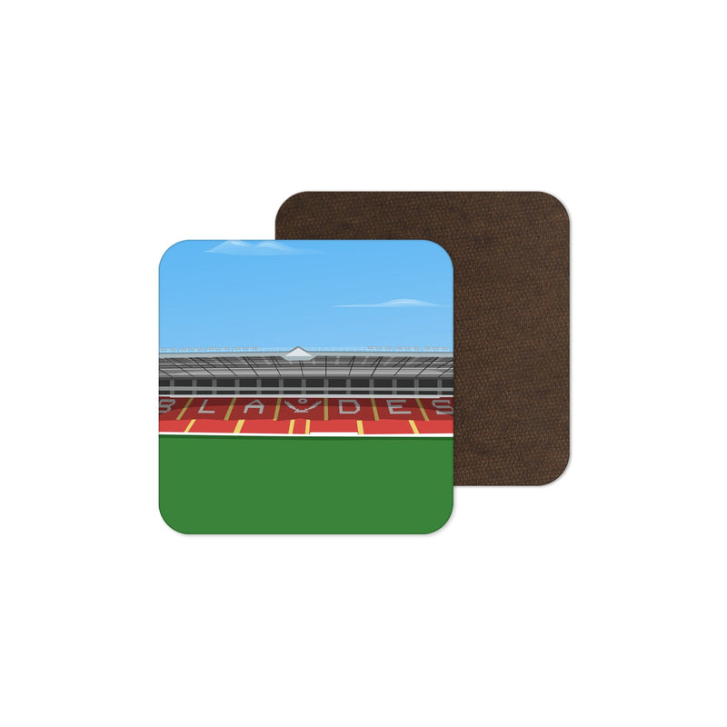 bramall lane stadium vector art coaster sheffield united gift