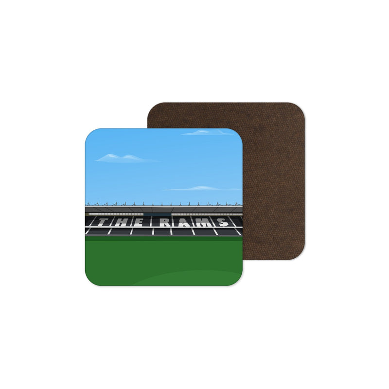 pride park stadium vector art coaster derby county gift