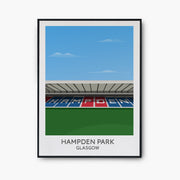 Hampden Park Poster - Goal Prints