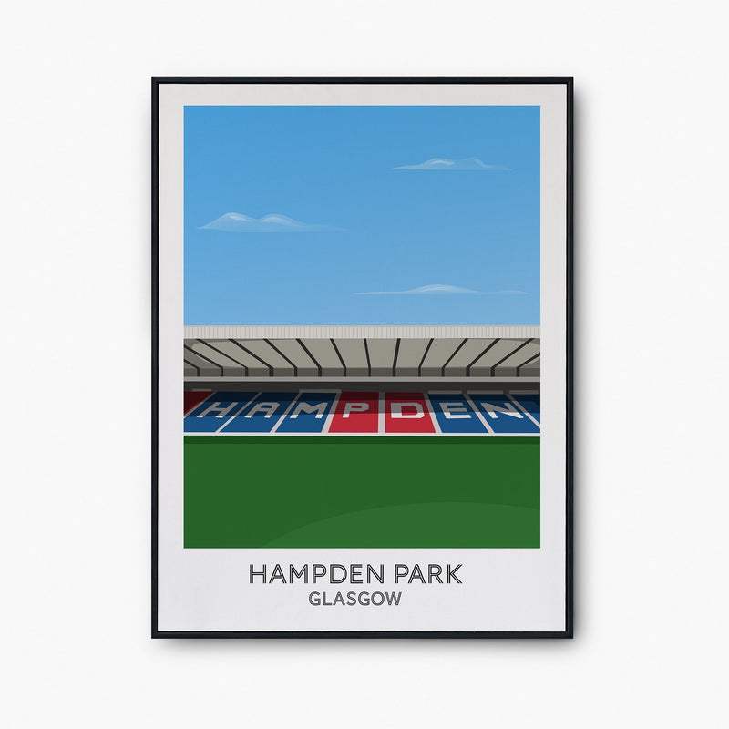 Hampden Park Poster - Goal Prints