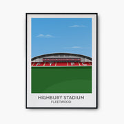 Highbury Stadium Poster - Goal Prints