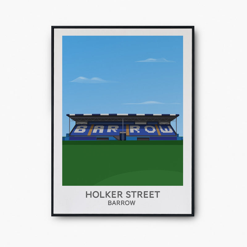 Holker Street Poster - Goal Prints