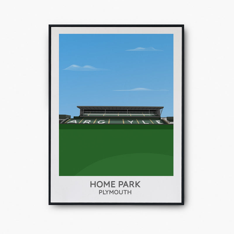 Home Park Poster - Goal Prints