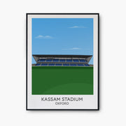 Kassam Stadium Poster - Goal Prints