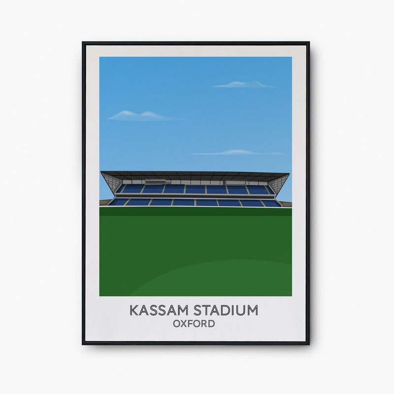 Kassam Stadium Poster - Goal Prints