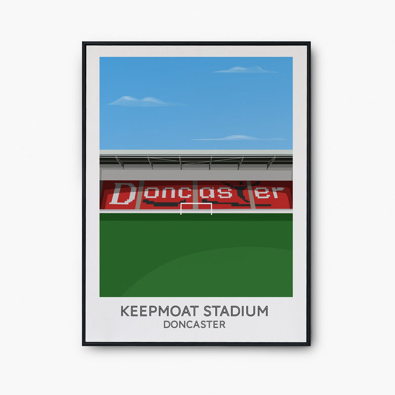 Keepmoat Stadium Poster - Goal Prints