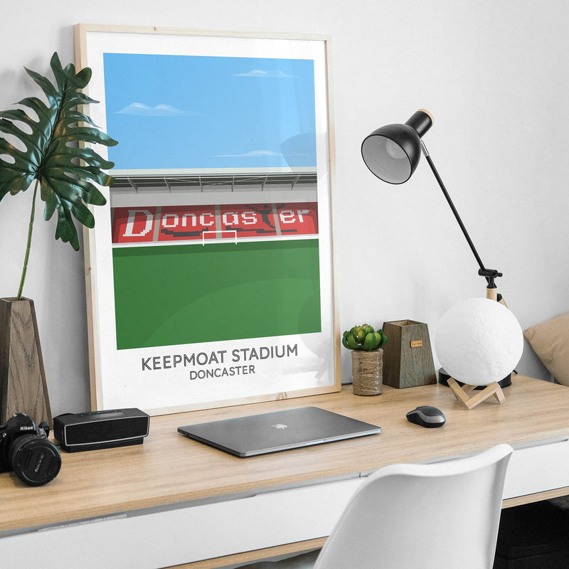 doncaster rovers keepmoat stadium poster