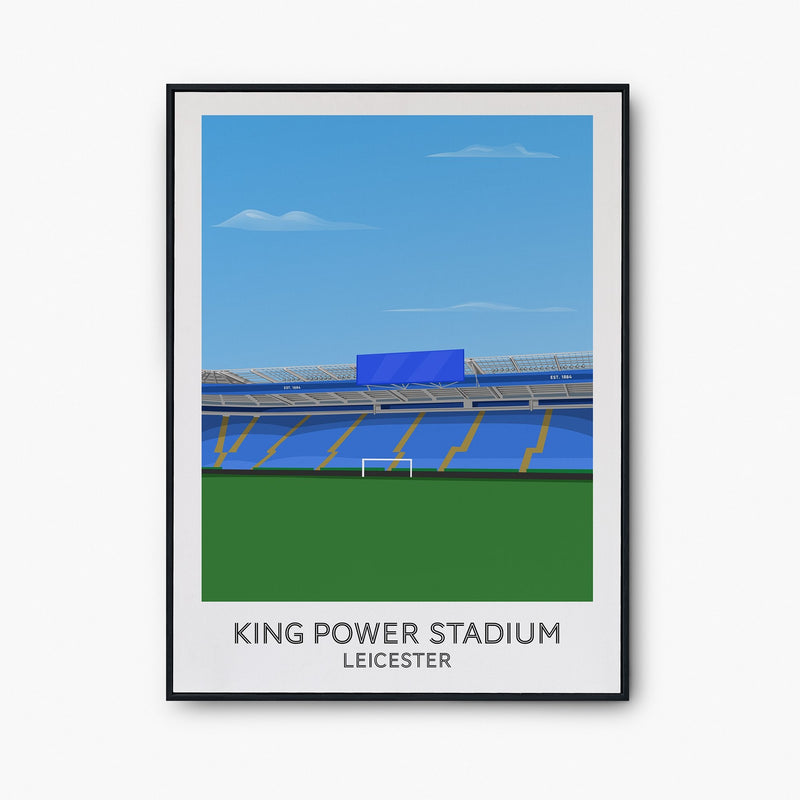 King Power Stadium Poster - Goal Prints