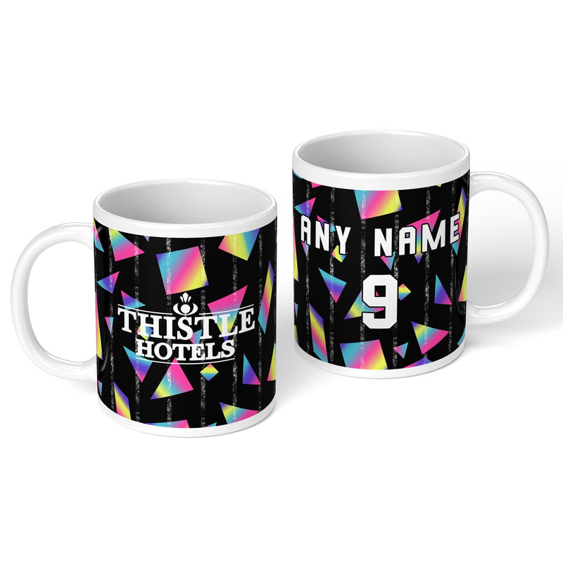 personalised leeds 1993 personalised kit ceramic mug name number