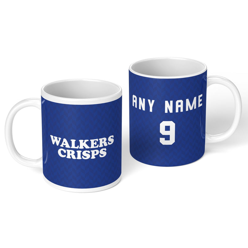 personalised leicester 1987 personalised kit ceramic mug name number