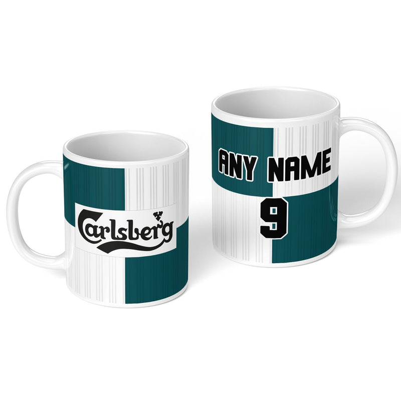 personalised liverpool 1995 personalised kit ceramic mug name number
