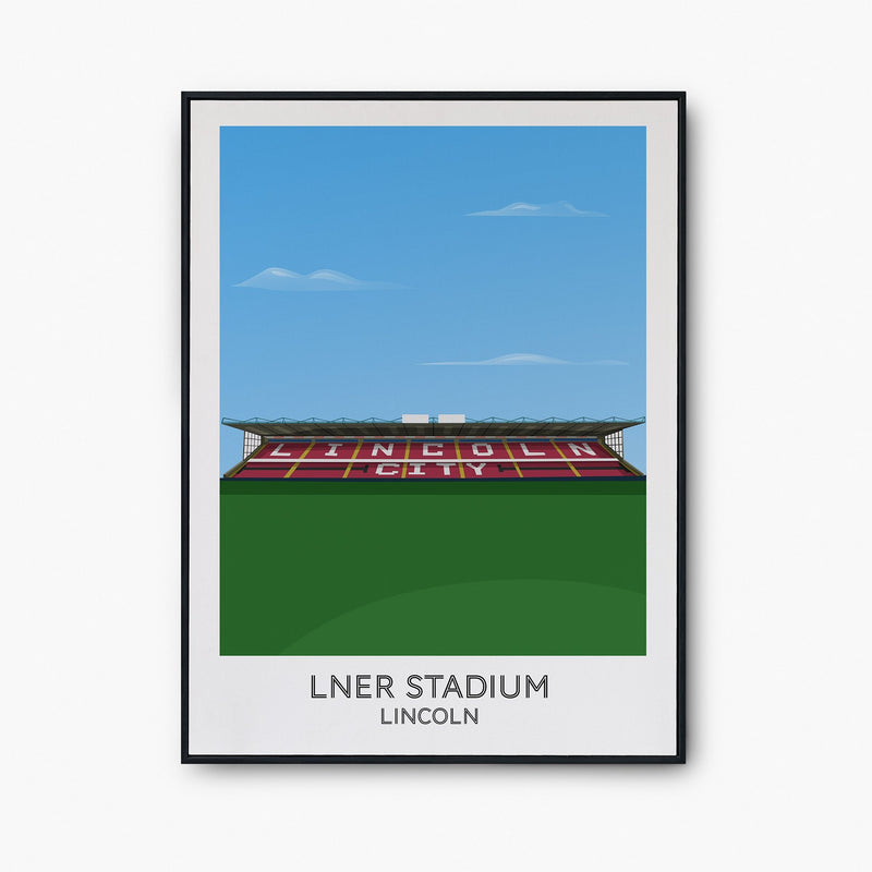 LNER Stadium Poster - Goal Prints