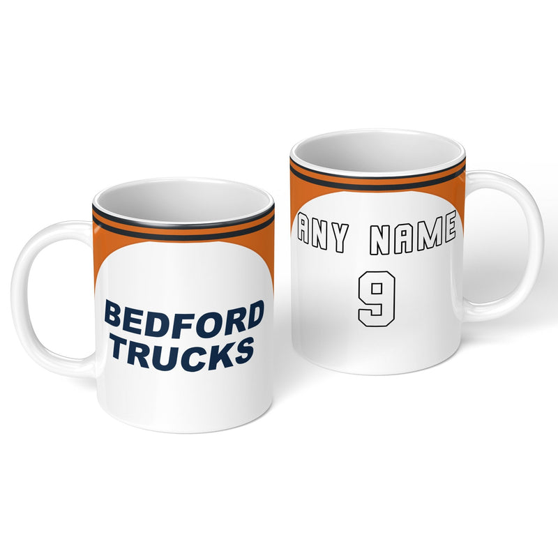 personalised luton town 1982 personalised kit ceramic mug name number