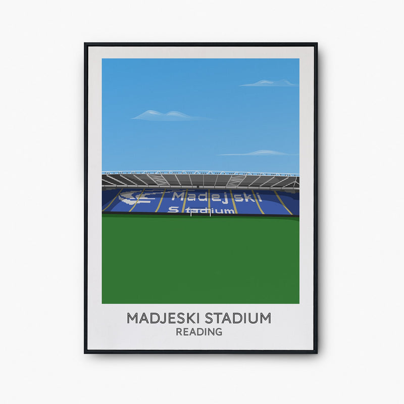 Madjeski Stadium Poster - Goal Prints