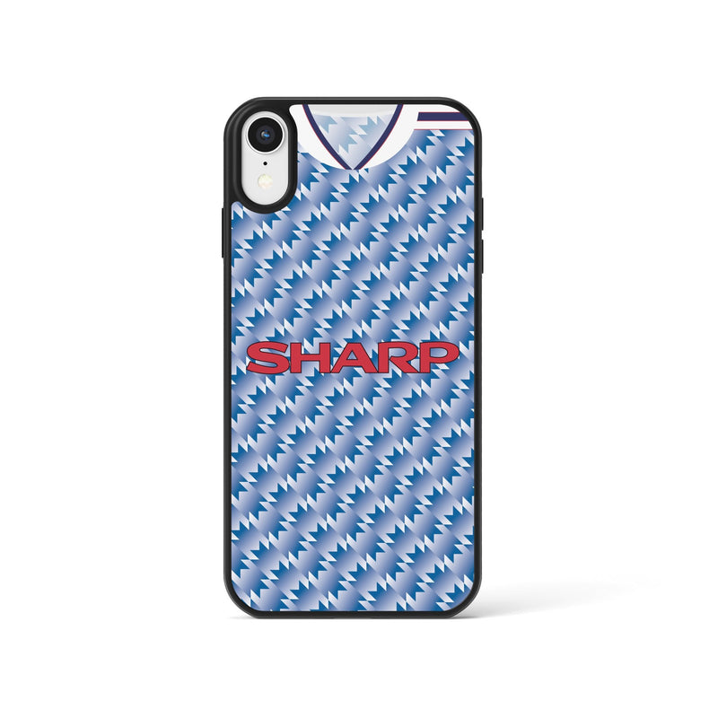 manchester united 1990 away phone case retro kit christmas gift