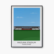 Mazuma Stadium Poster - Goal Prints