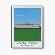 Memorial Stadium Poster - Goal Prints