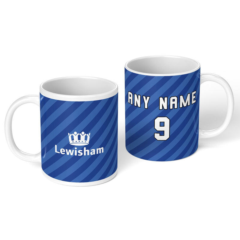 personalised millwall 1988 personalised kit ceramic mug name number