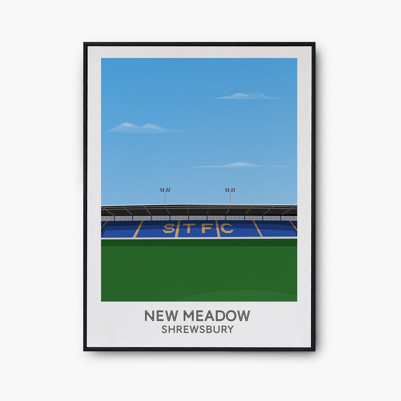 New Meadow Poster - Goal Prints