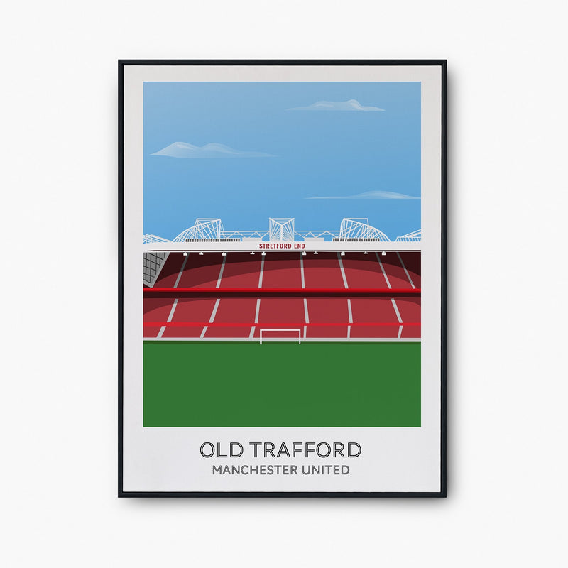 Old Trafford Poster - Goal Prints