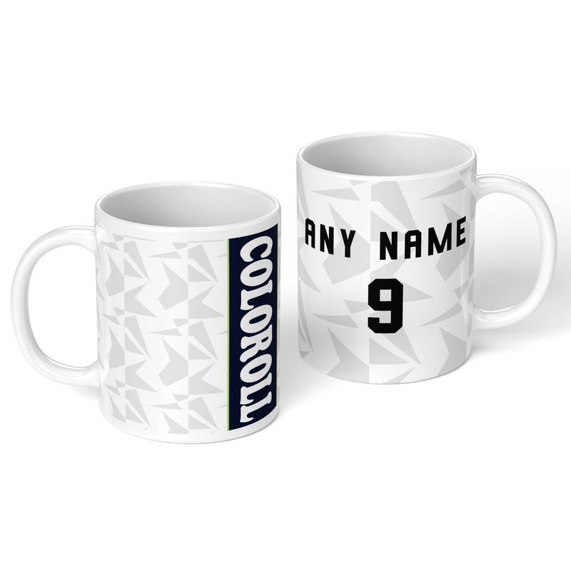 personalised preston north end 1994 personalised kit ceramic mug name number