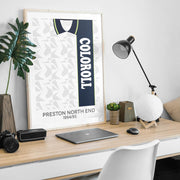 preston 1994 retro kit poster print