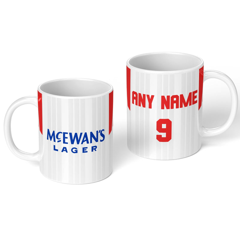 personalised rangers 19921 kit personalised kit ceramic mug name number