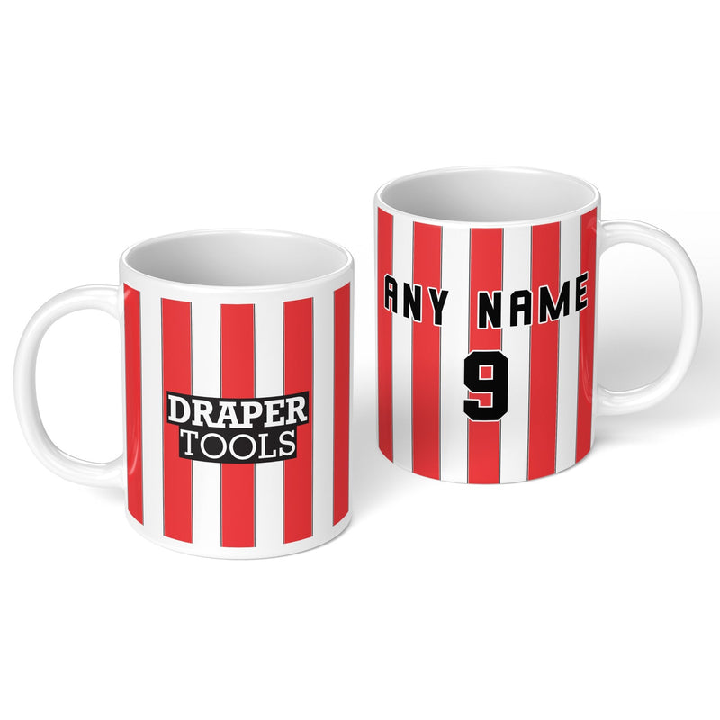 personalised southampton 1992 personalised kit ceramic mug name number