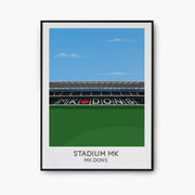 Stadium MK Poster - Goal Prints