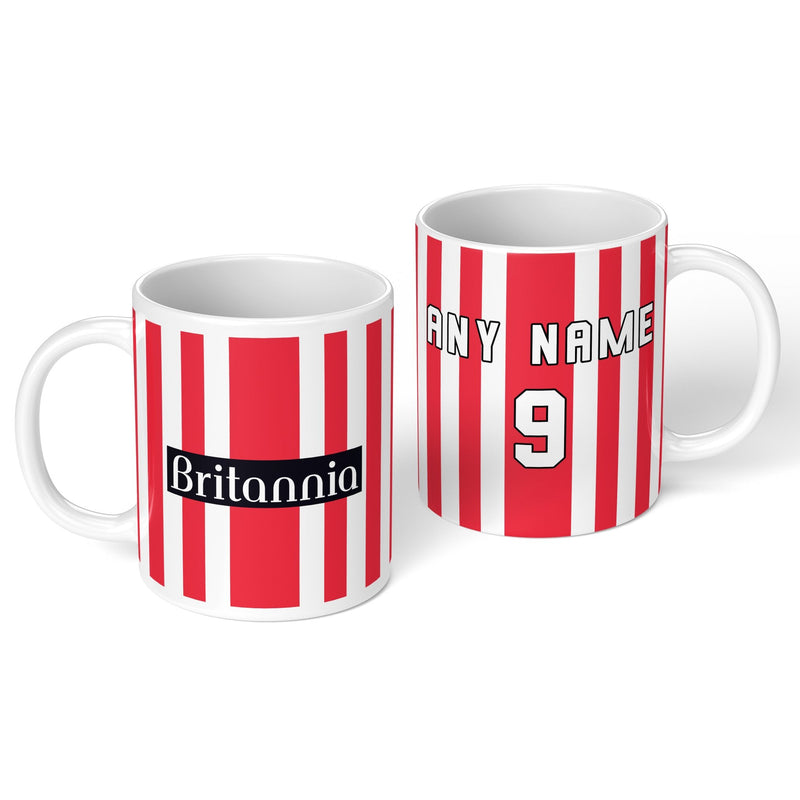 personalised stoke city 1997 personalised kit ceramic mug name number