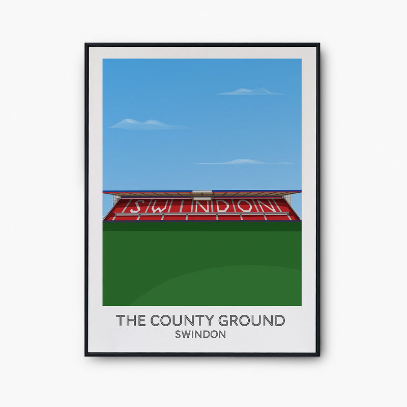 The County Ground Park Poster - Goal Prints
