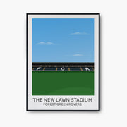 The New Lawn Stadium Poster - Goal Prints