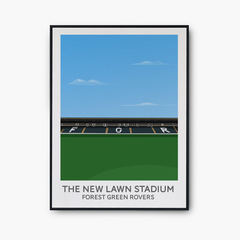The New Lawn Stadium Poster - Goal Prints