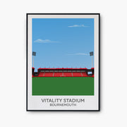 Vitality Stadium Poster - Goal Prints