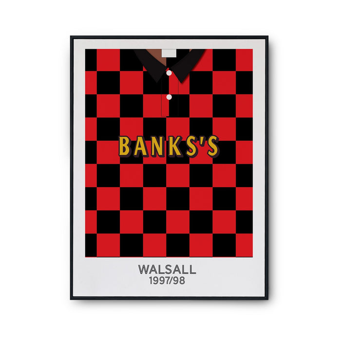 Walsall 1997 Retro Kit Print