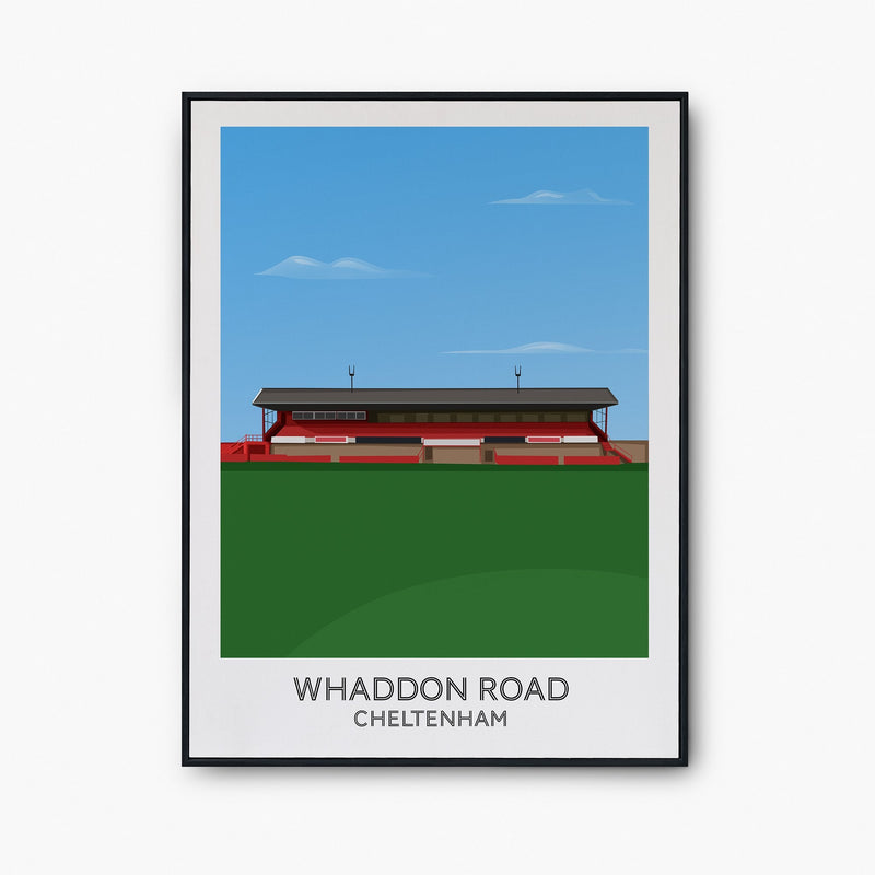 Whaddon Road Poster - Goal Prints
