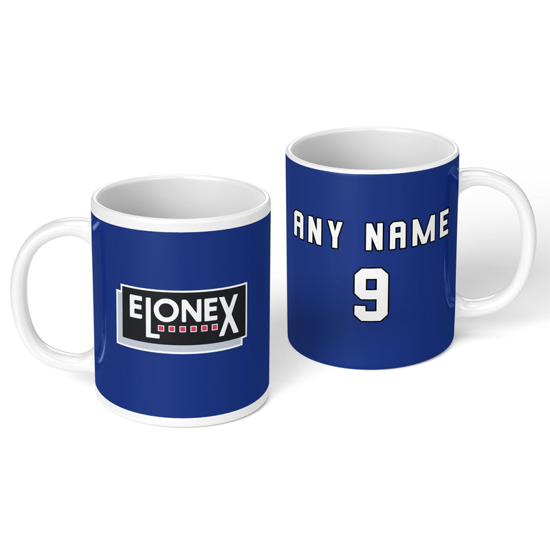 personalised wimbledon 1996 personalised kit ceramic mug name number