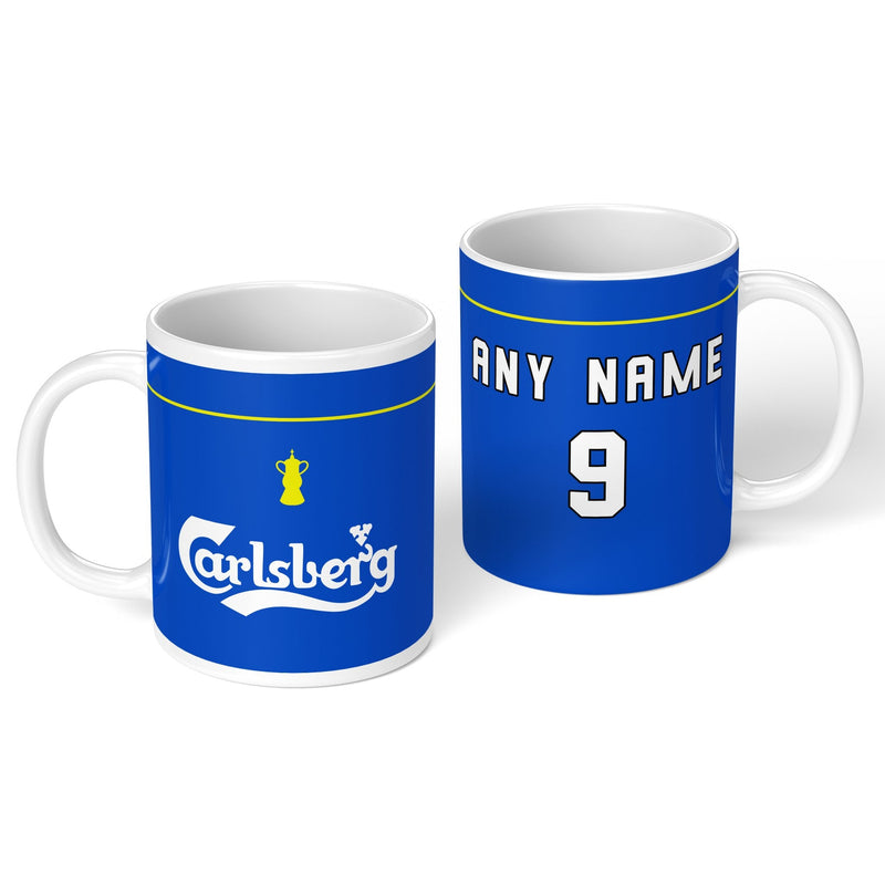 personalised wimbledon 1998 personalised kit ceramic mug name number